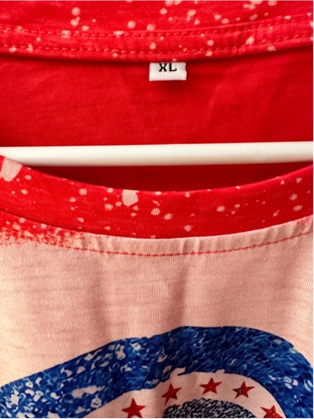Rainbow American Flag Shirt Patriotic Shirt 4th of July Memorial Day Tshirt - Picture 7 of 10
